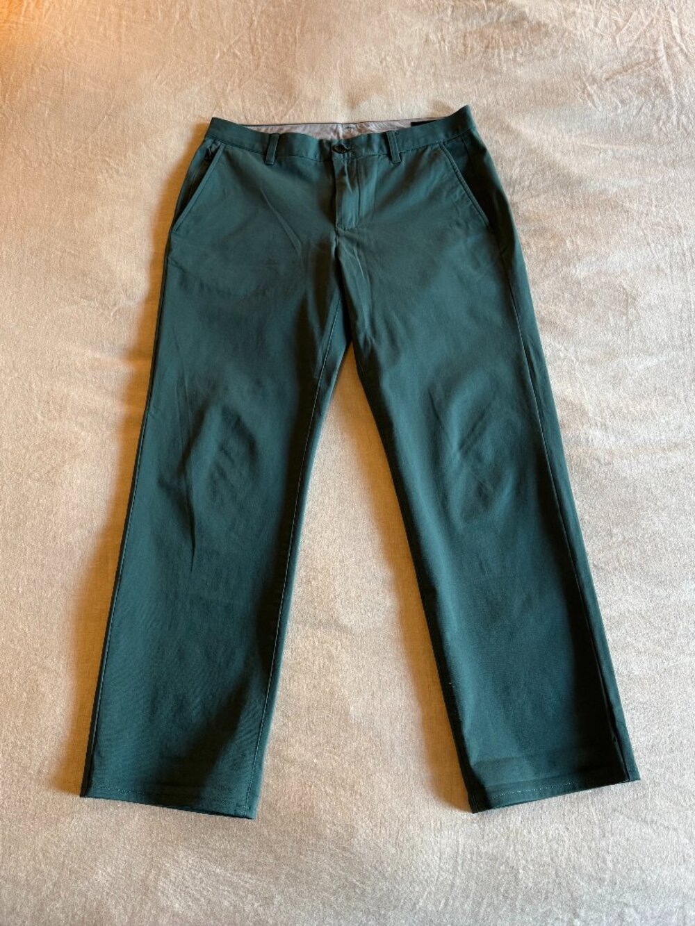 Bonobos Men's Stretch Washed Chino Straight Leg Pant 31x28 Emerald